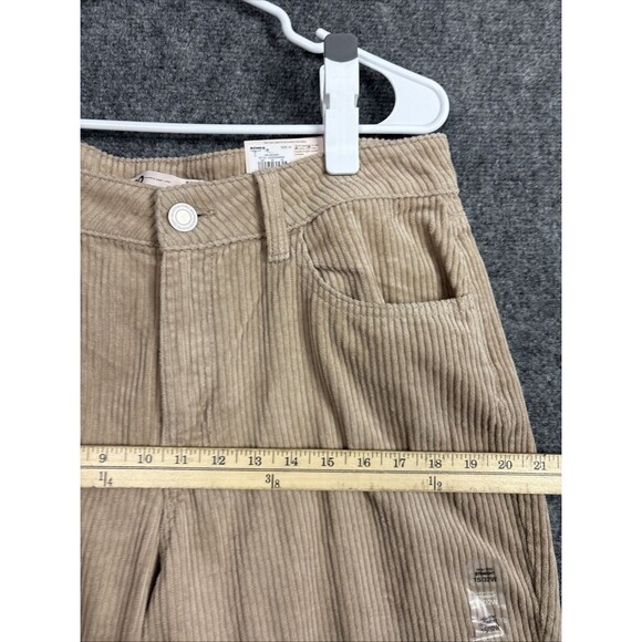 SO Straight Corduroy Pants Womens Size 15 / 32 W Brown - Picture 7 of 12